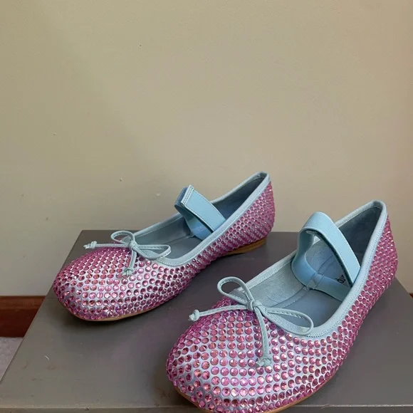 Jeffrey Campbell Prima Gemstone Mary Jane Ballet Flats - NEW NWOB - Picture 4 of 9